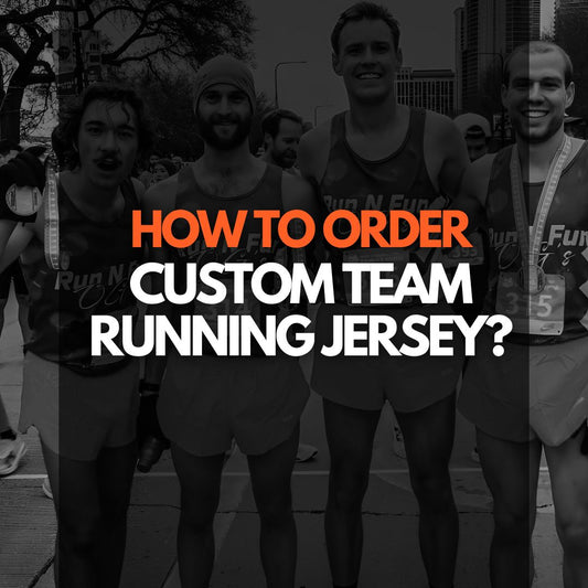 How to order custom team running jersey?